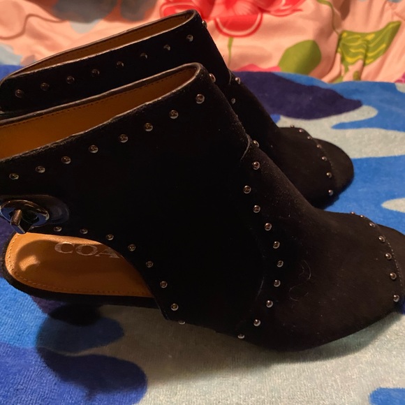 Coach black bootie - Picture 9 of 12